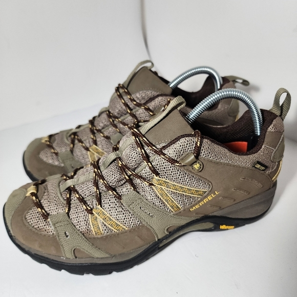 Merrell Siren Sport Brown Gore Tex Lace Up Sport Hiking Trail Shoes Womens 10.  - Picture 4 of 13